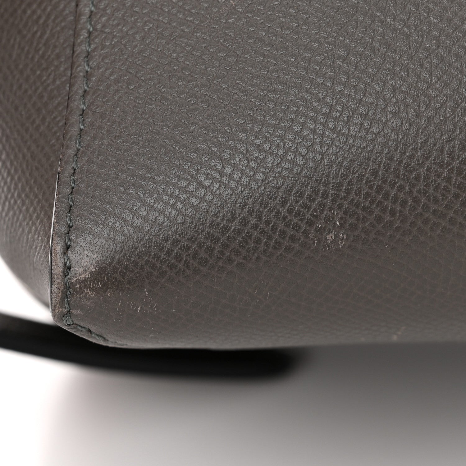 Celine Grained Calfskin Micro Belt Bag Grey 12 of 13