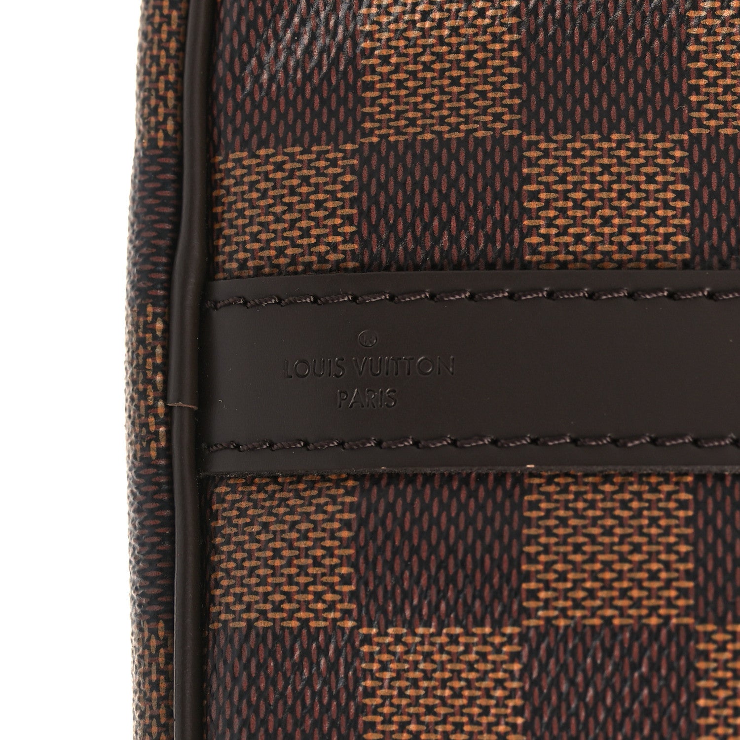 Louis Vuitton Damier Ebene Speedy Bandouliere 30 6 of 9