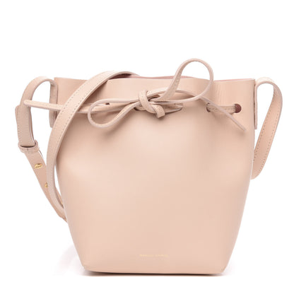 Mansur Gavriel Calfskin Mini Mini Bucket Bag Rosa 1 of 11