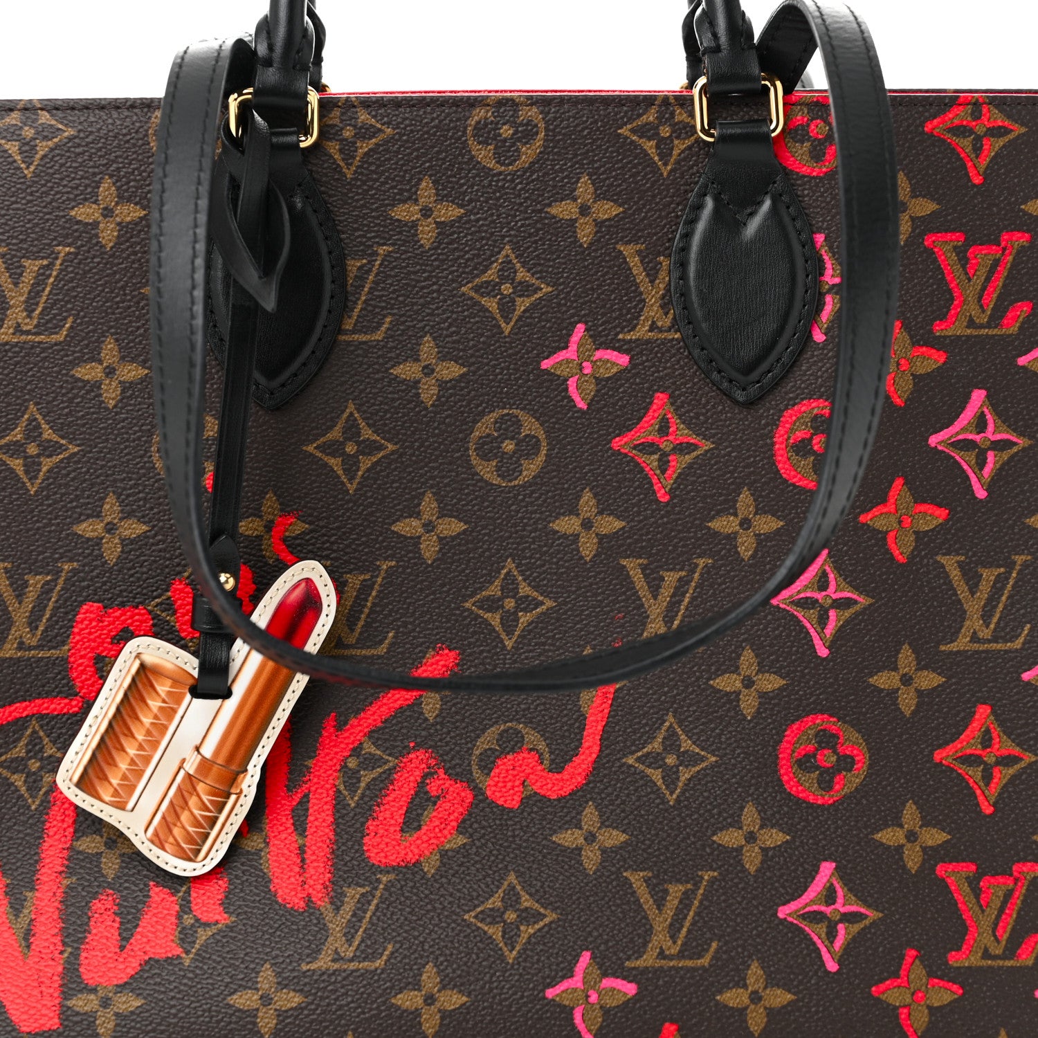 Louis Vuitton Monogram Fall In Love Onthego MM 7 of 9