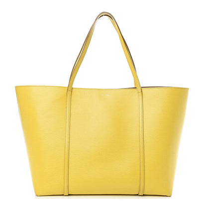 Dolce & Gabbana Textured Calfskin Escape Tote Yellow 1 of 16