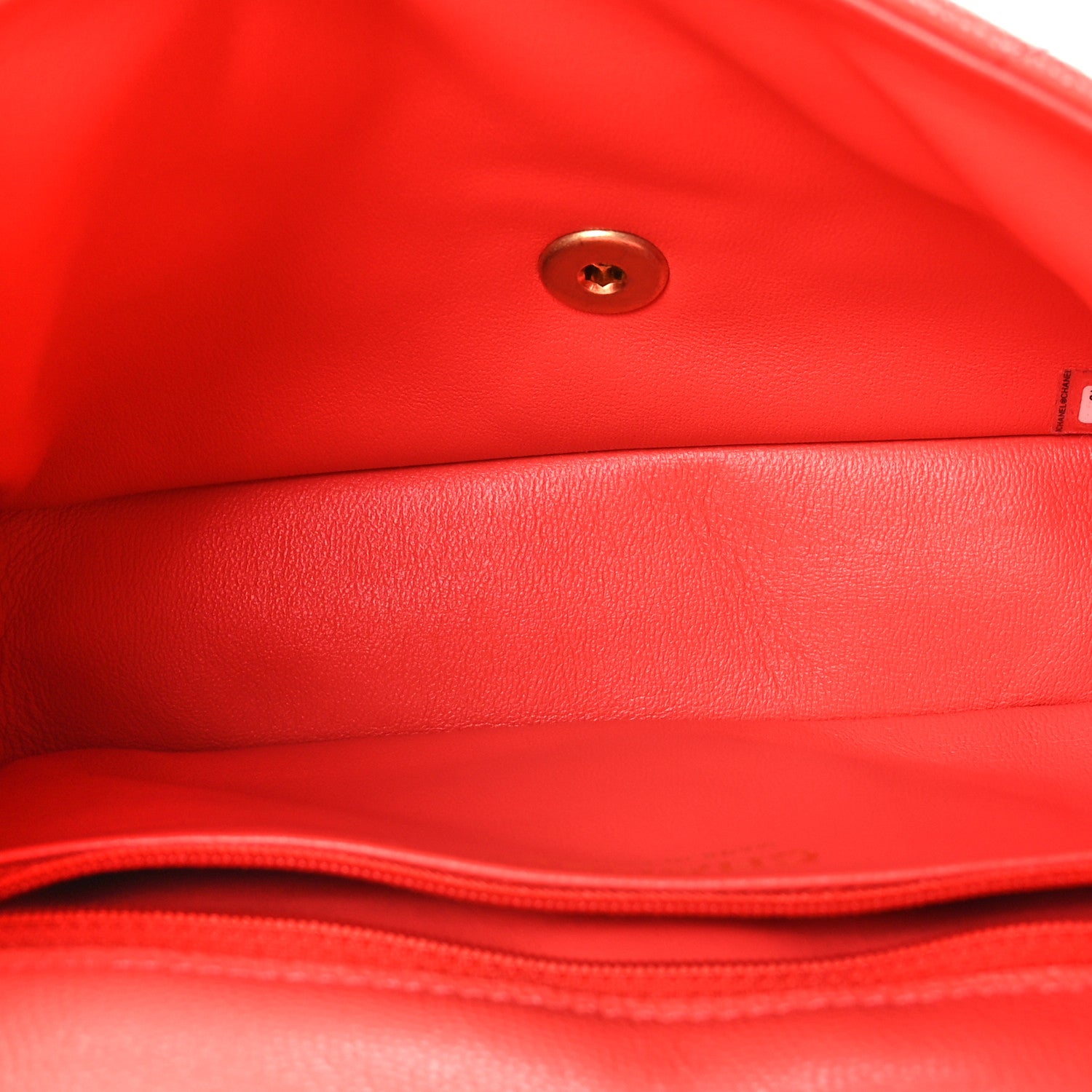 Chanel Caviar Quilted Medium Sweet Classic Flap Red 5 of 9