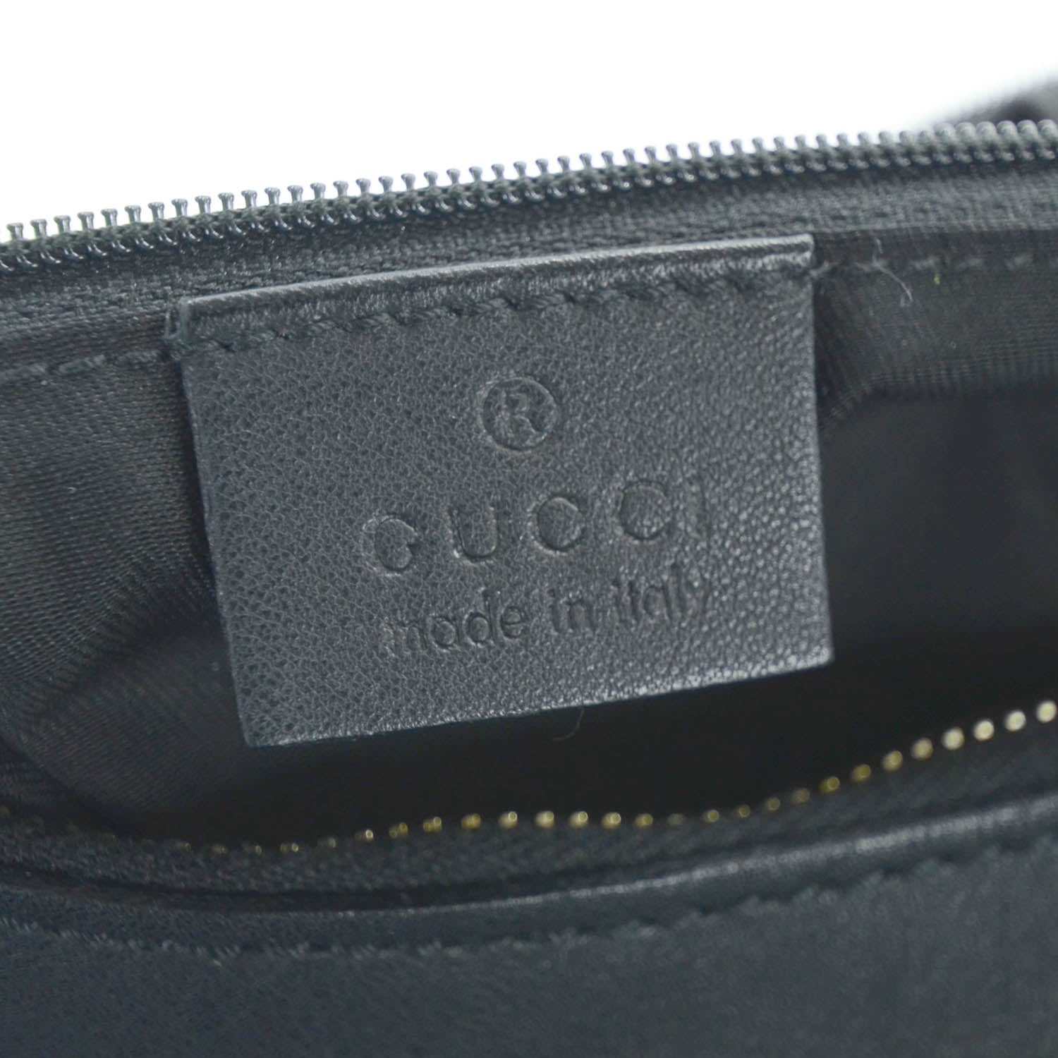 Gucci Monogram D Gold Hobo Black 10 of 15