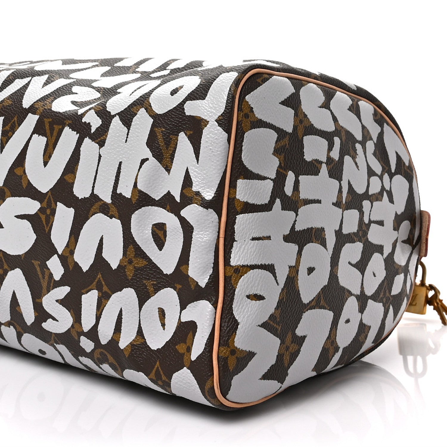 Louis Vuitton Monogram Graffiti Speedy 30 Silver 8 of 8