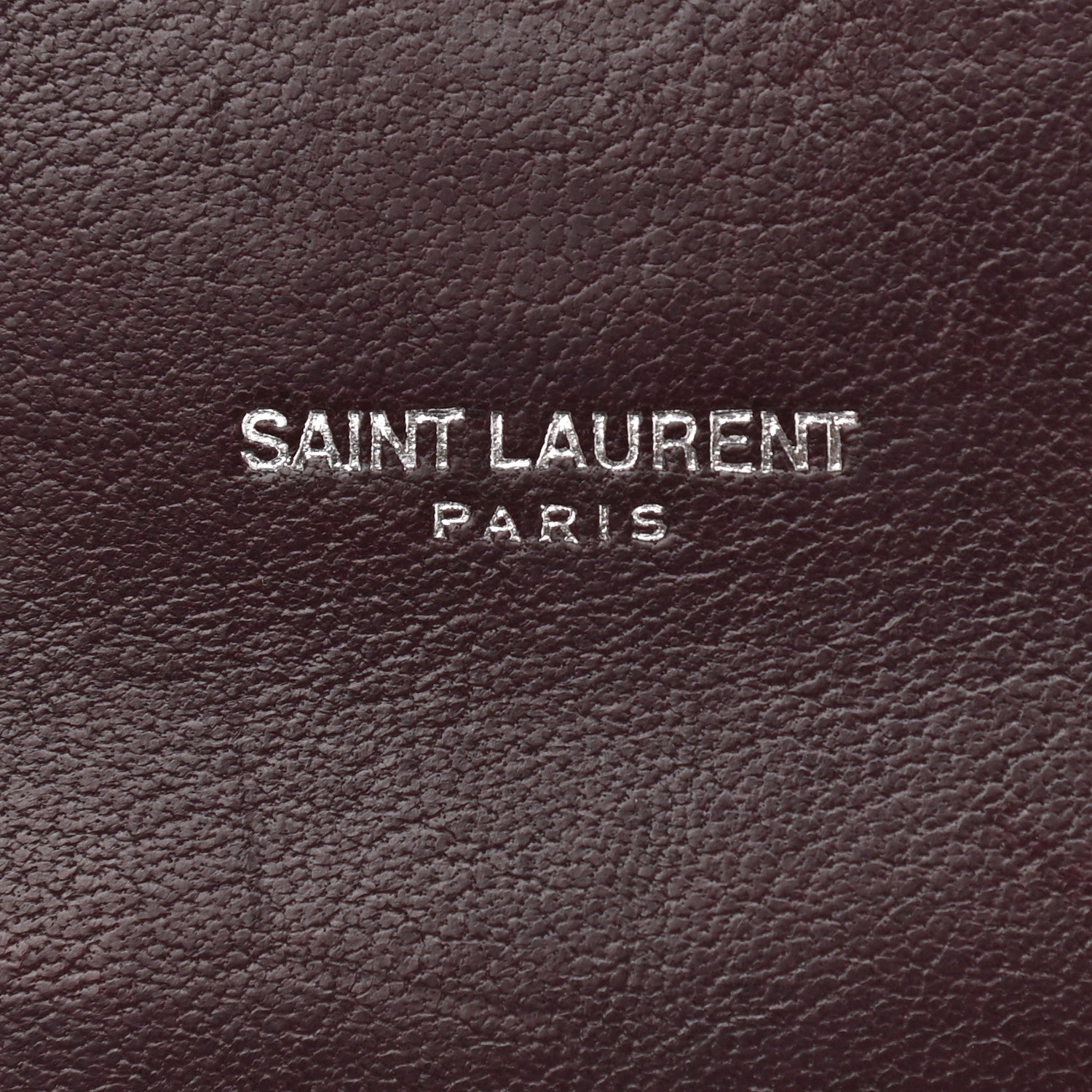 Saint Laurent Sheepskin Matelasse Chevron Monogram Medium College Bag Amaranto 6 of 10