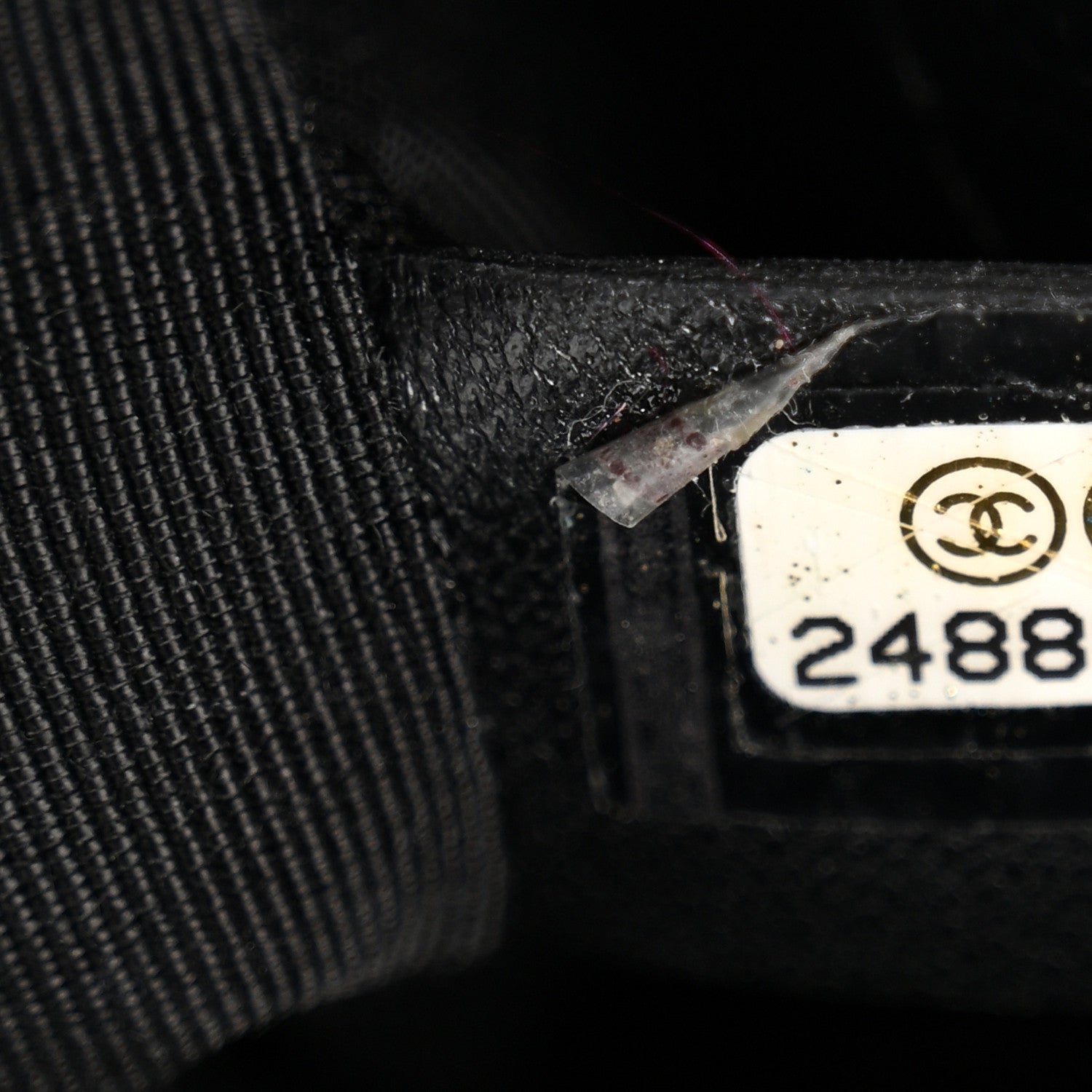 Chanel Caviar Chevron Quilted Small Boy Flap Black 7 of 10