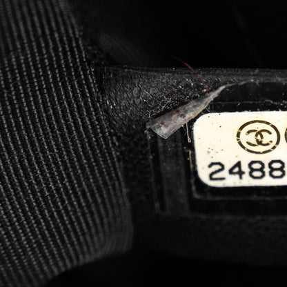Chanel Caviar Chevron Quilted Small Boy Flap Black 7 of 10