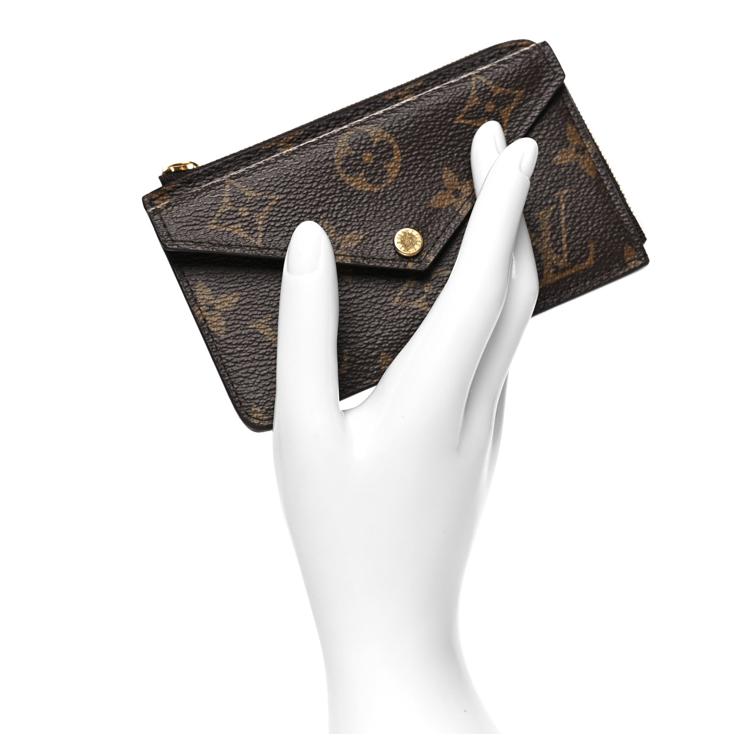 Louis Vuitton Monogram Recto Verso Card Holder Black 2 of 8