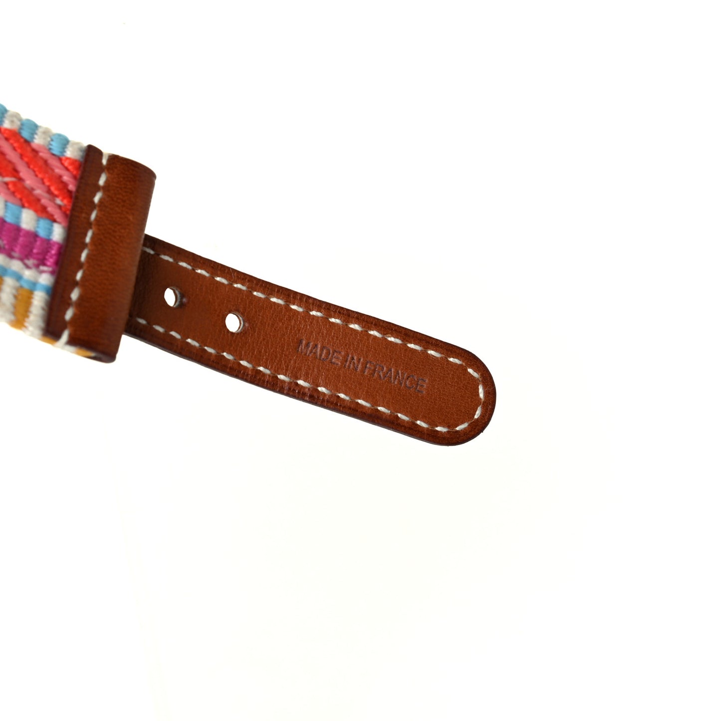 Toile Barenia Rivale Cavale Bracelet T3 Magnolia Capucine