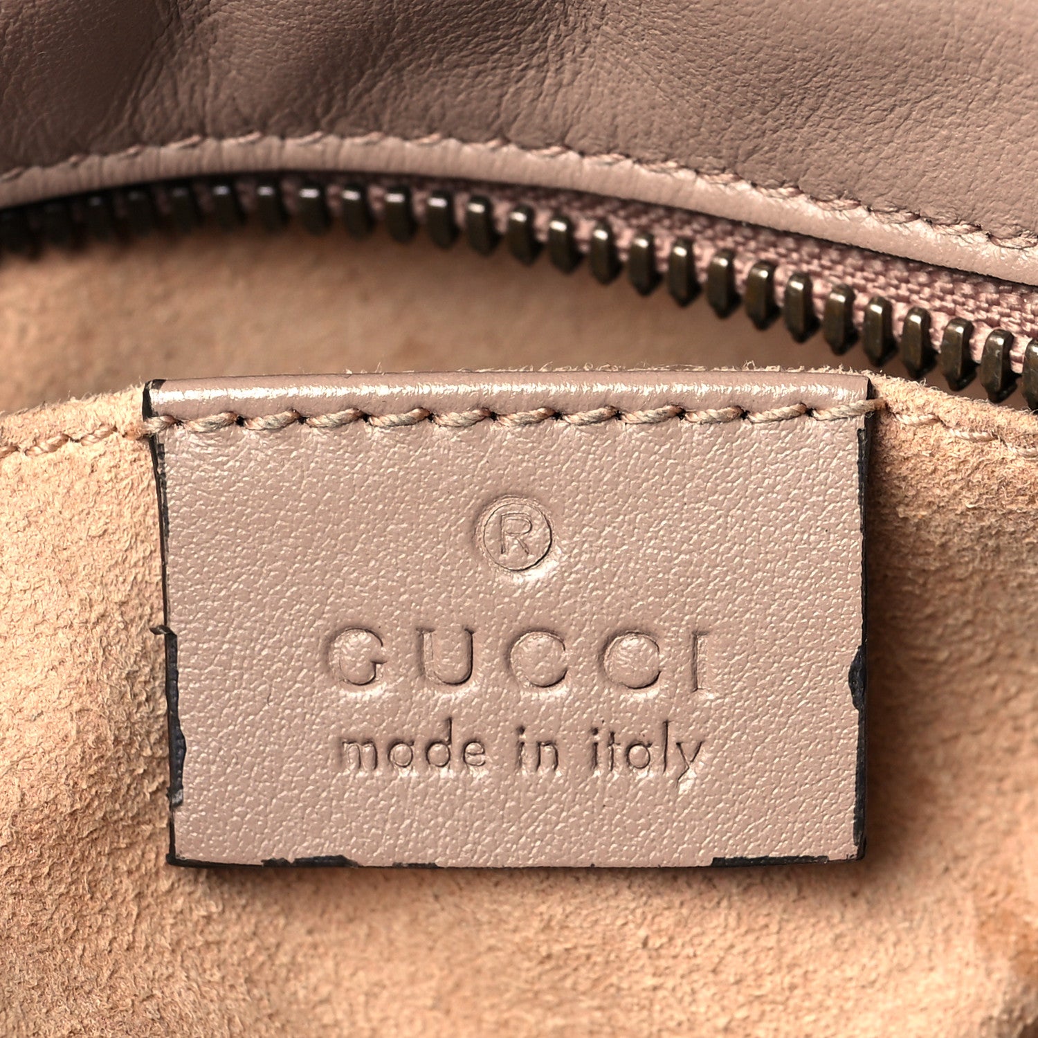 Gucci Calfskin Matelasse Small GG Marmont Chain Shoulder Bag Porcelain Rose 6 of 17