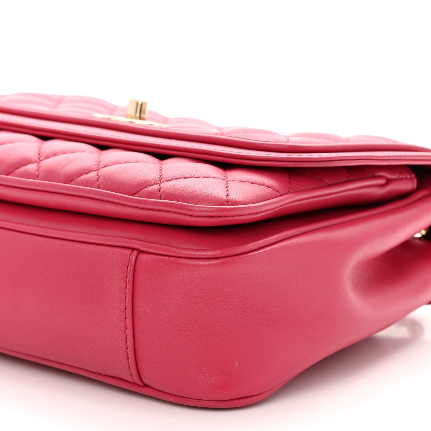 Lambskin Quilted Medium Lovely Day Flap Pink