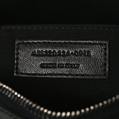 Saint Laurent Calfskin Matelasse Monogram Lou Camera Bag Black 7 of 13