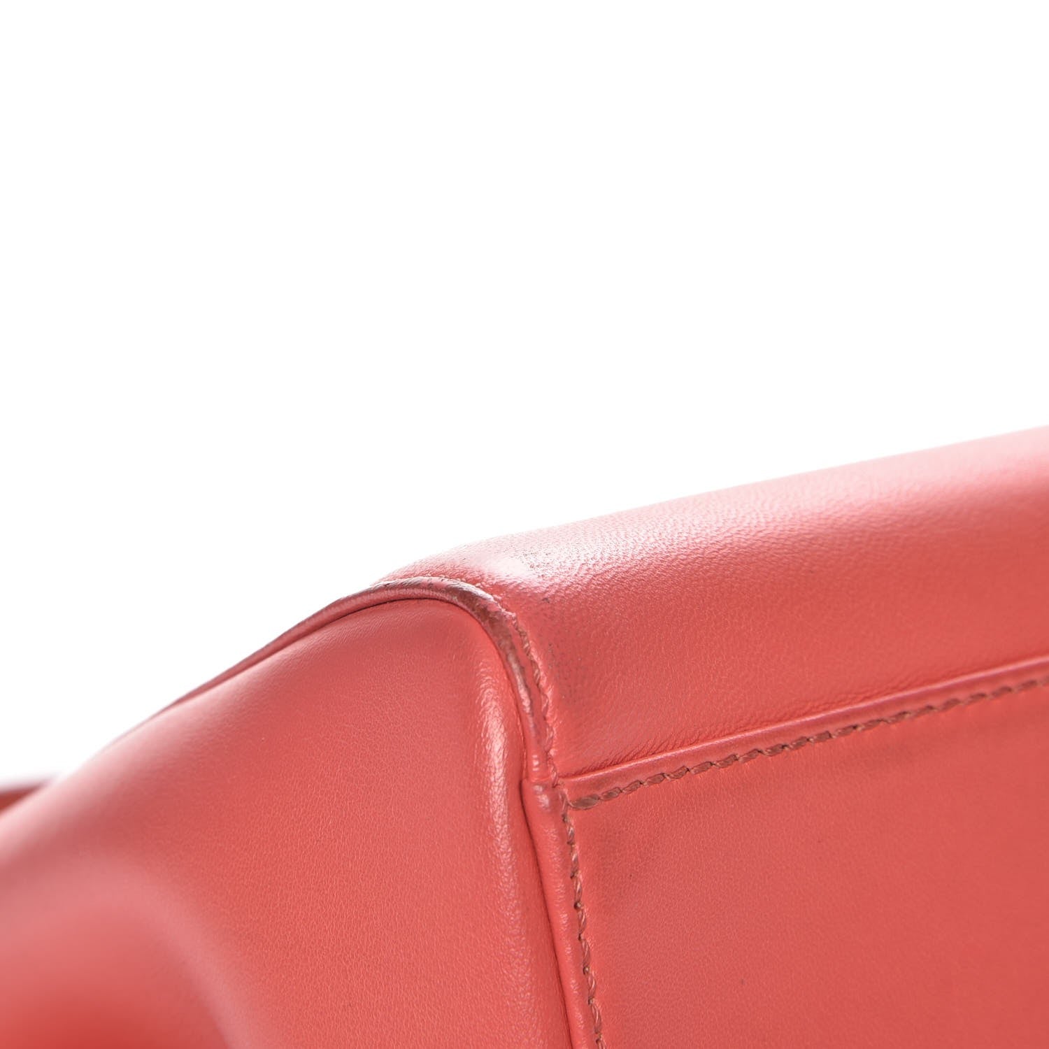 Fendi Nappa Mini Peekaboo Iconic Satchel Rosa Exstasy 10 of 11