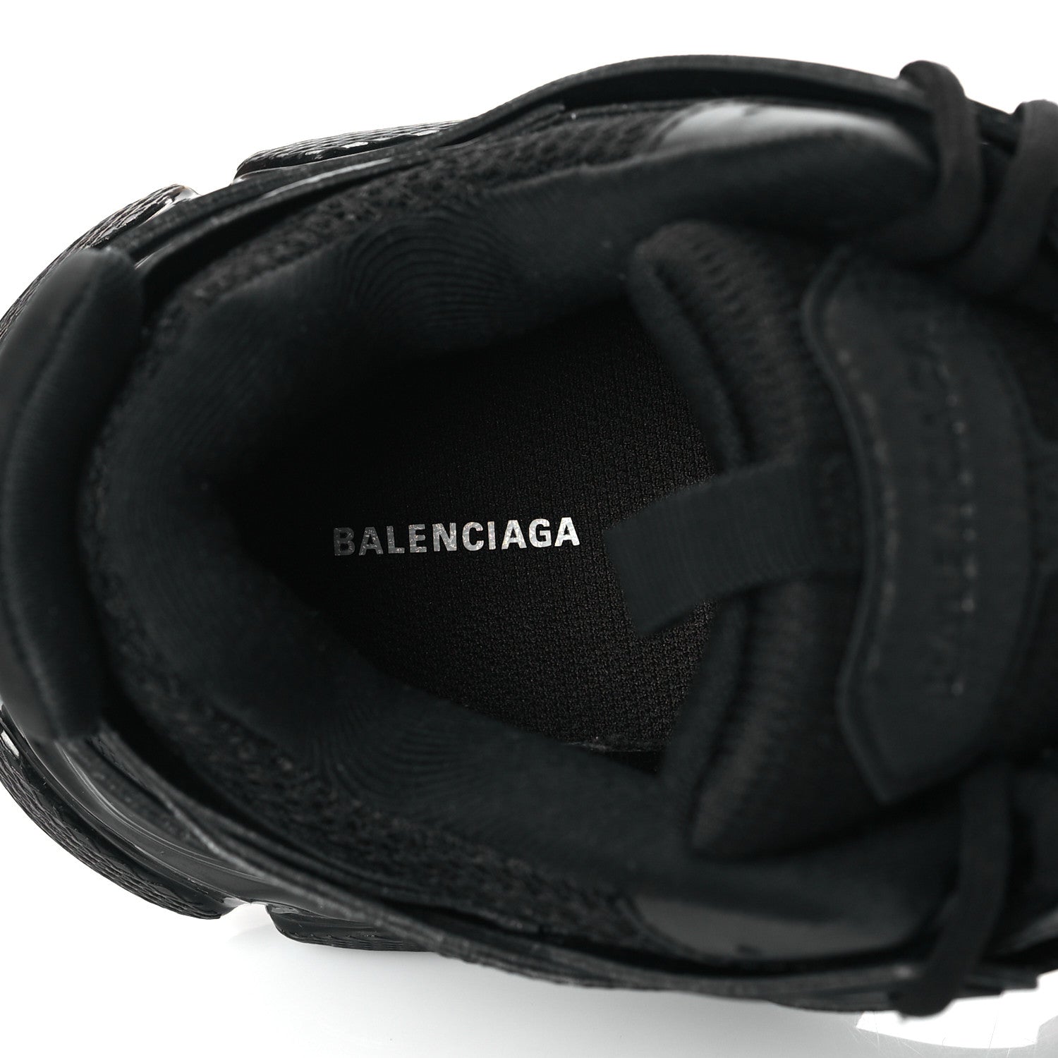 Balenciaga Mesh Nylon Mens Track Sneakers 42 Black 6 of 8