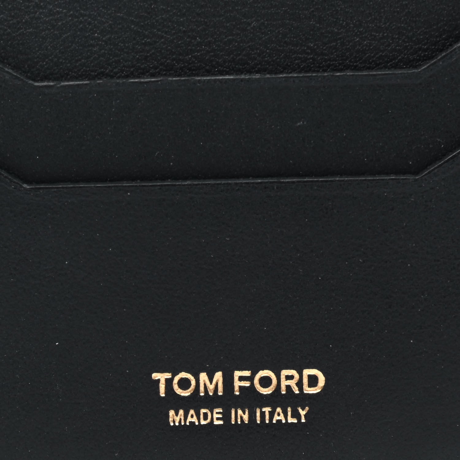 Tom Ford Calfskin Card Holder Black 4 of 4