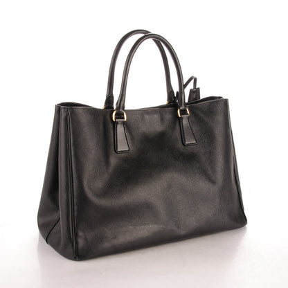 Prada Saffiano Lux Large Tote Nero Black 3 of 9