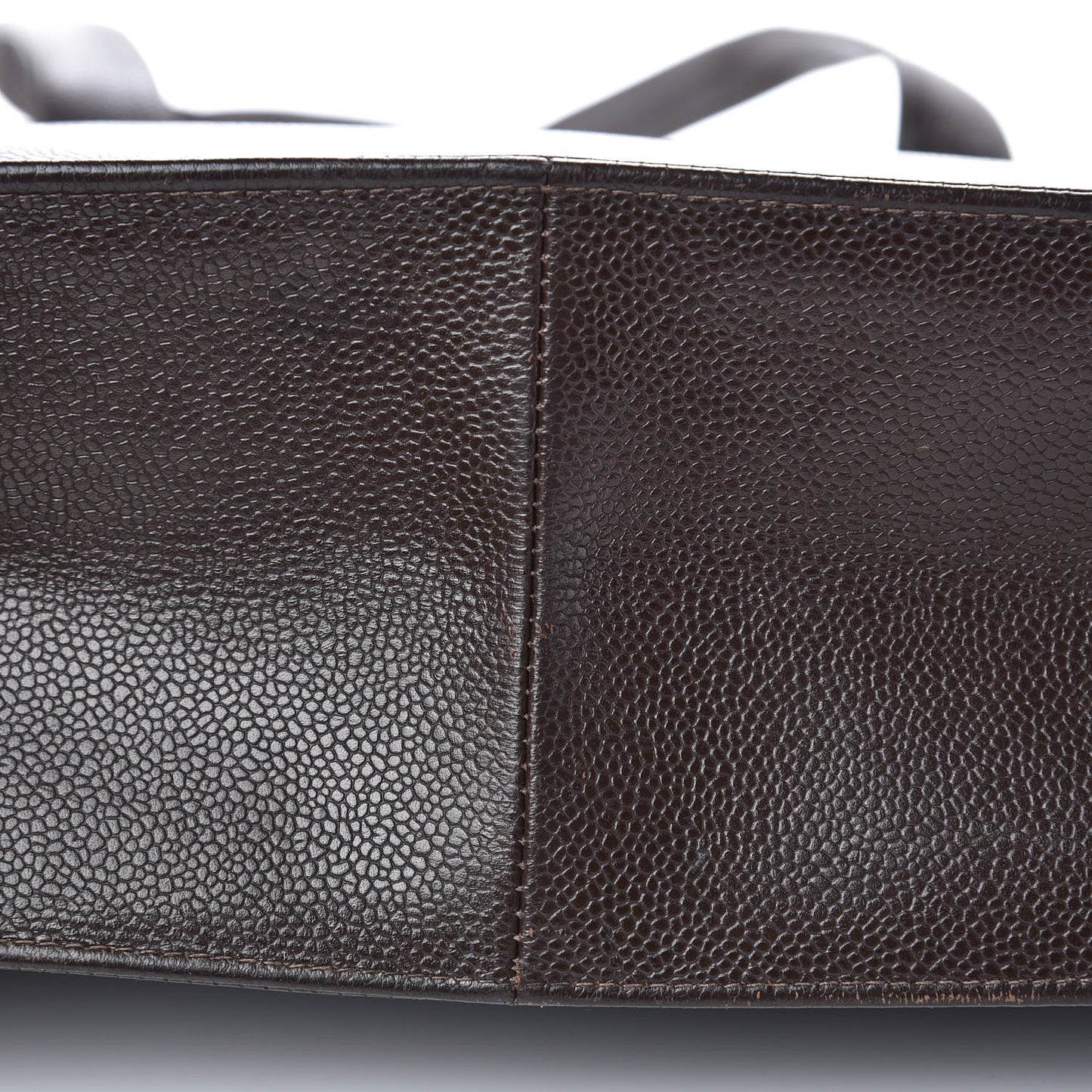 Caviar CC Shoulder Bag Brown