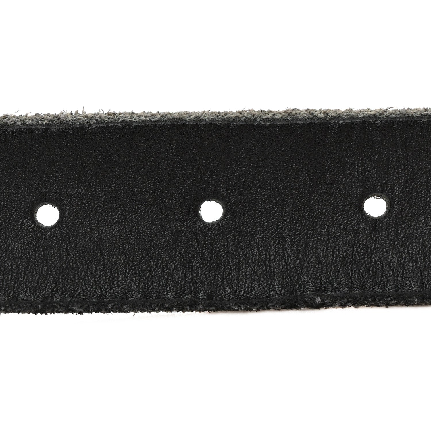 Gucci Cuoio Toscano Nickel Double G 30mm Belt 70 28 Black 6 of 7
