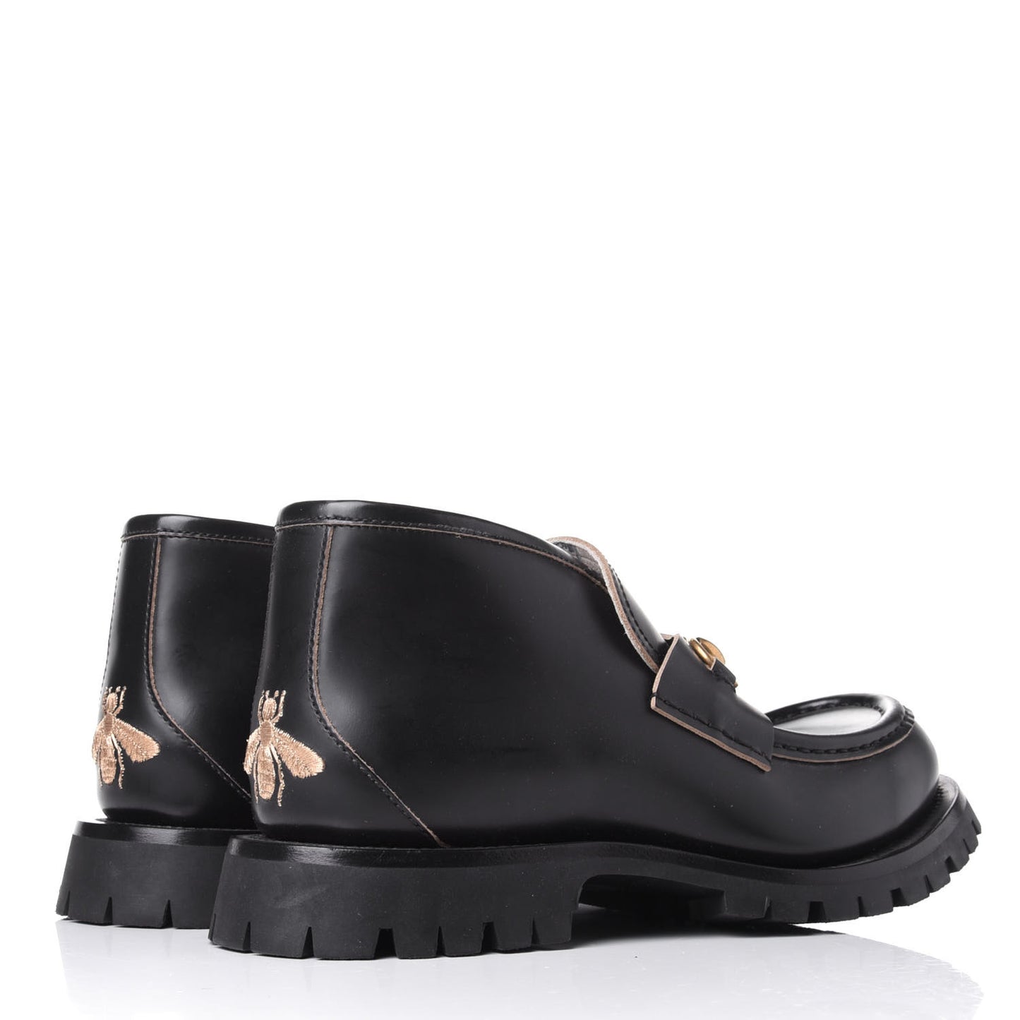 Cordovan Lux Mens Harald Horsebit Ankle Boots 8.5 Black