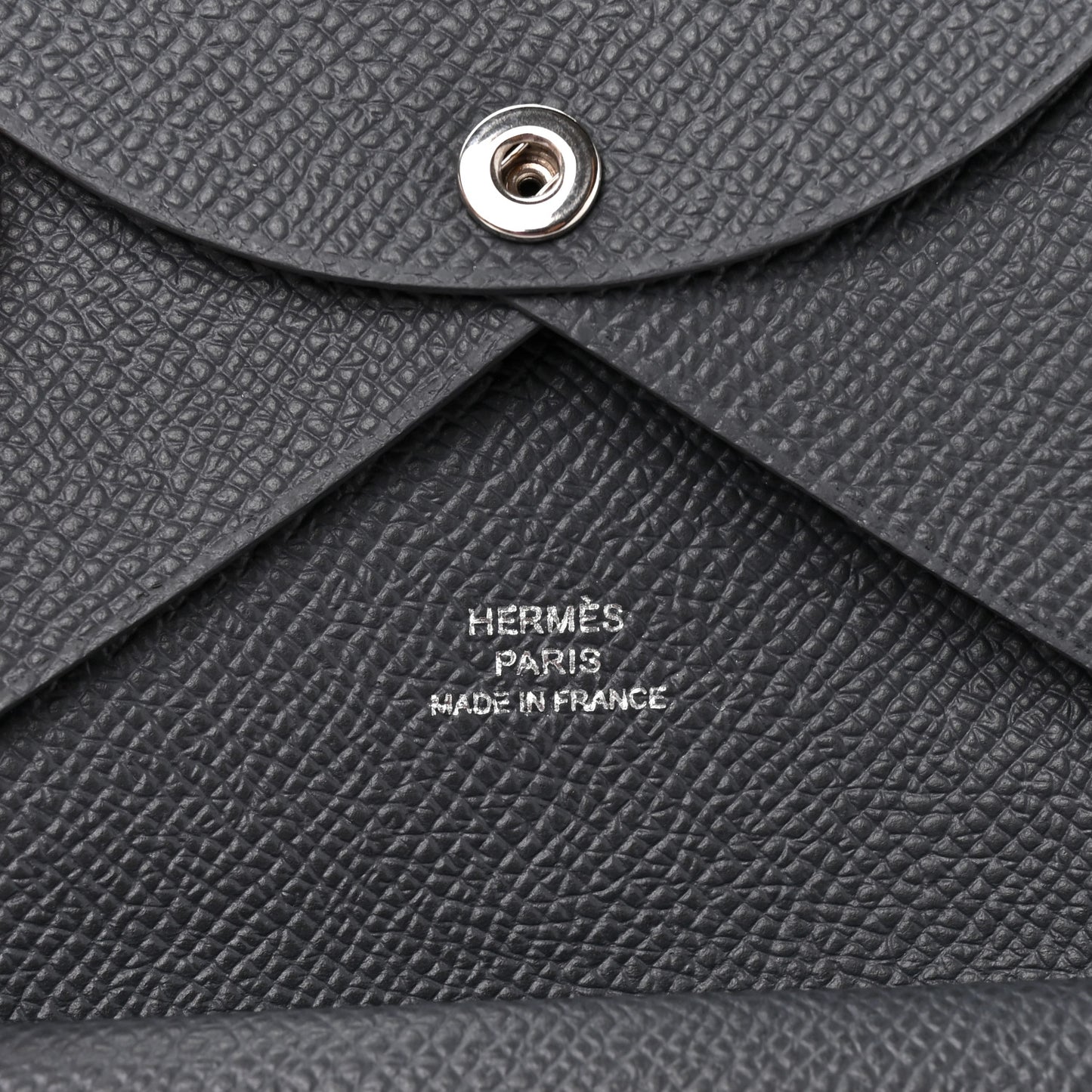 Epsom Calvi Duo Card Case Ardoise