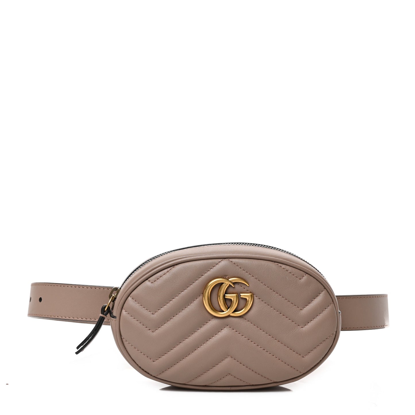 Calfskin Matelasse GG Marmont Belt Bag 75 30 Porcelain Rose