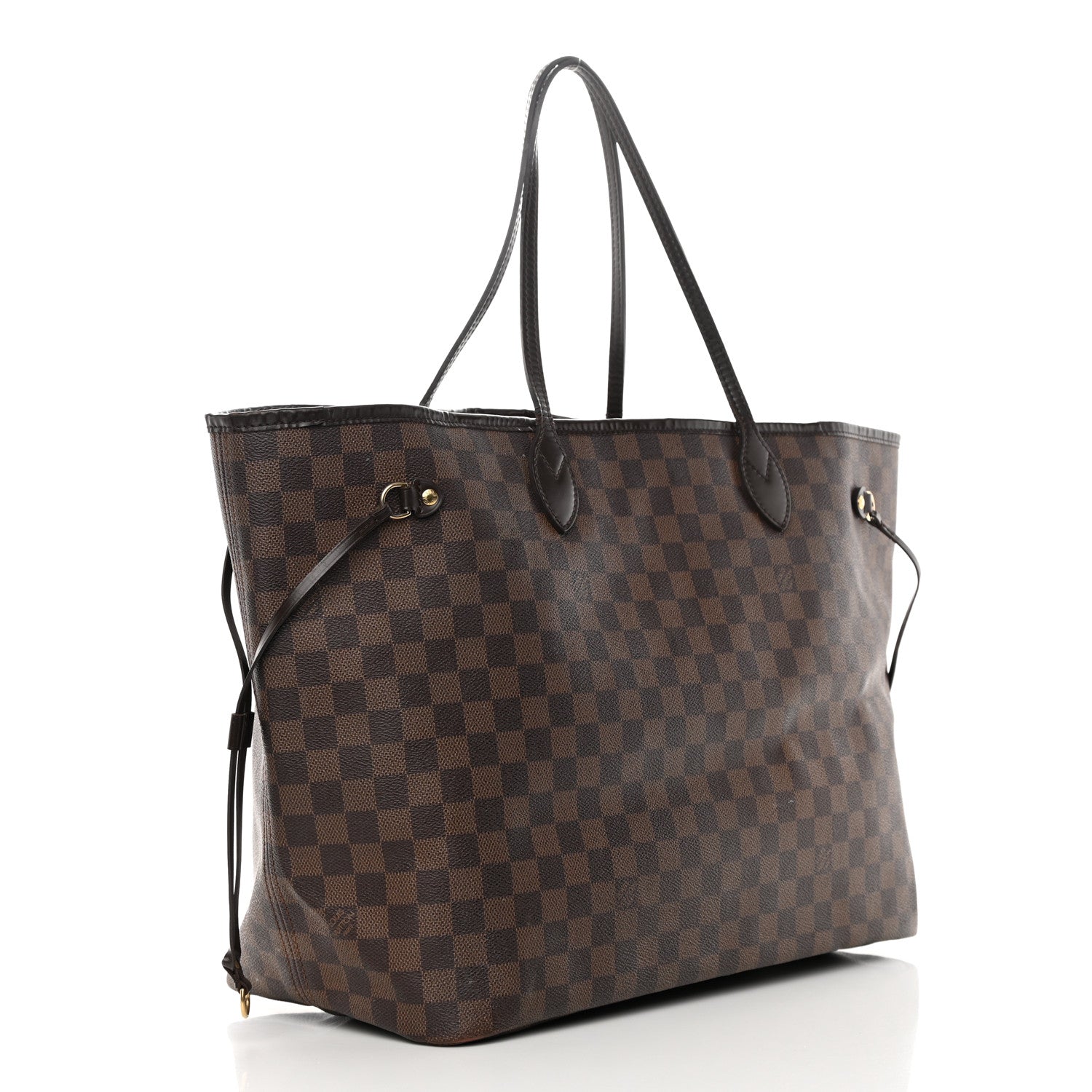 Louis Vuitton Damier Ebene Neverfull GM 3 of 25