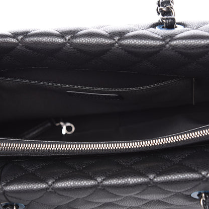 Chanel Caviar Quilted City Shopping Tote Black 8 of 11
