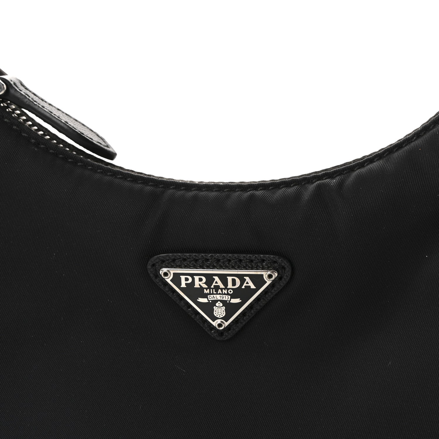 Prada Nylon Re-Edition 2005 Shoulder Bag Black 7 of 10