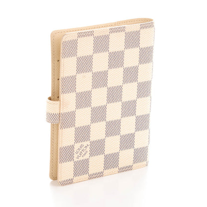 Louis Vuitton Damier Azur Small Ring Agenda Cover 3 of 7