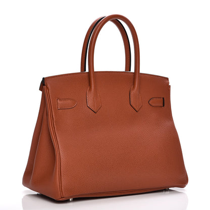 Hermes Togo Birkin 30 Cuivre 4 of 34