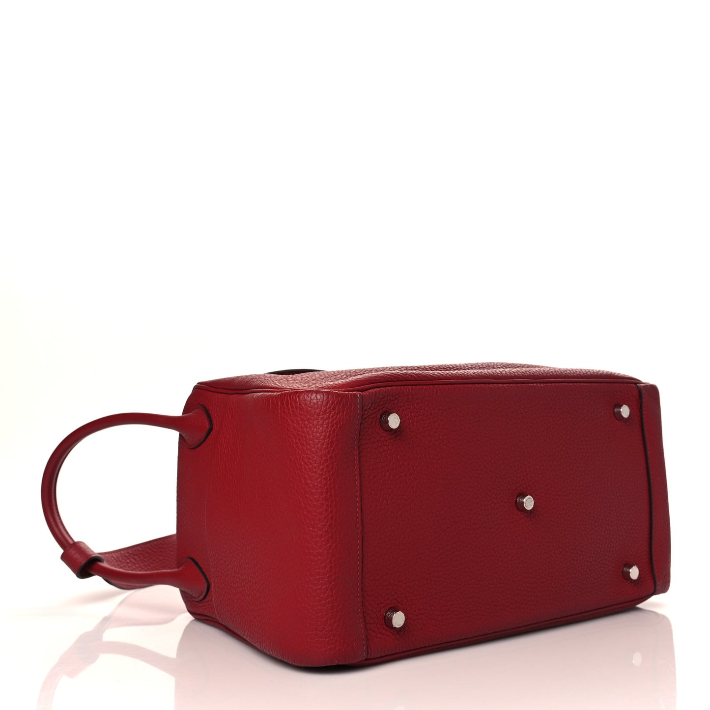 Taurillon Clemence Lindy 34 Rouge Grenat