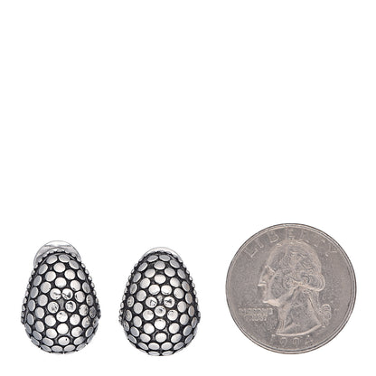 John Hardy Sterling Silver Buddha Belly Dot Earrings 2 of 4
