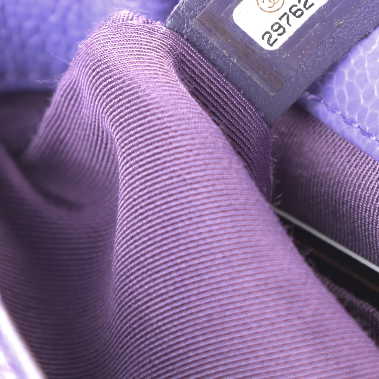 Chanel Caviar Quilted Incognito Mini Square Flap Purple 7 of 10