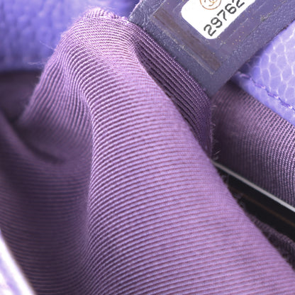 Chanel Caviar Quilted Incognito Mini Square Flap Purple 7 of 10