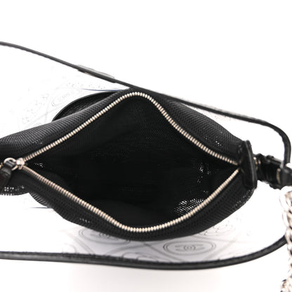 Chanel Crumpled Calfskin PVC Bucket Bag Black 6 of 11