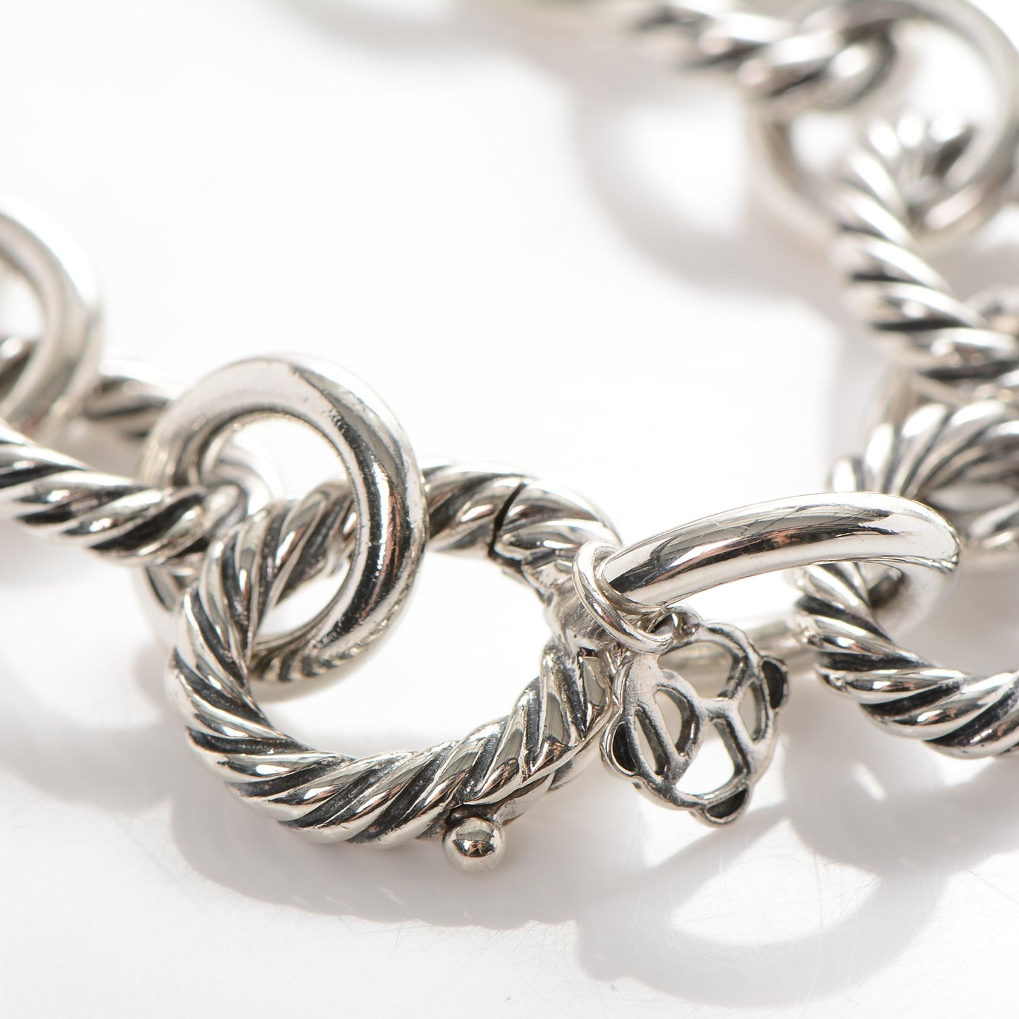 Sterling Silver 12mm Large Oval Link Bracelet
