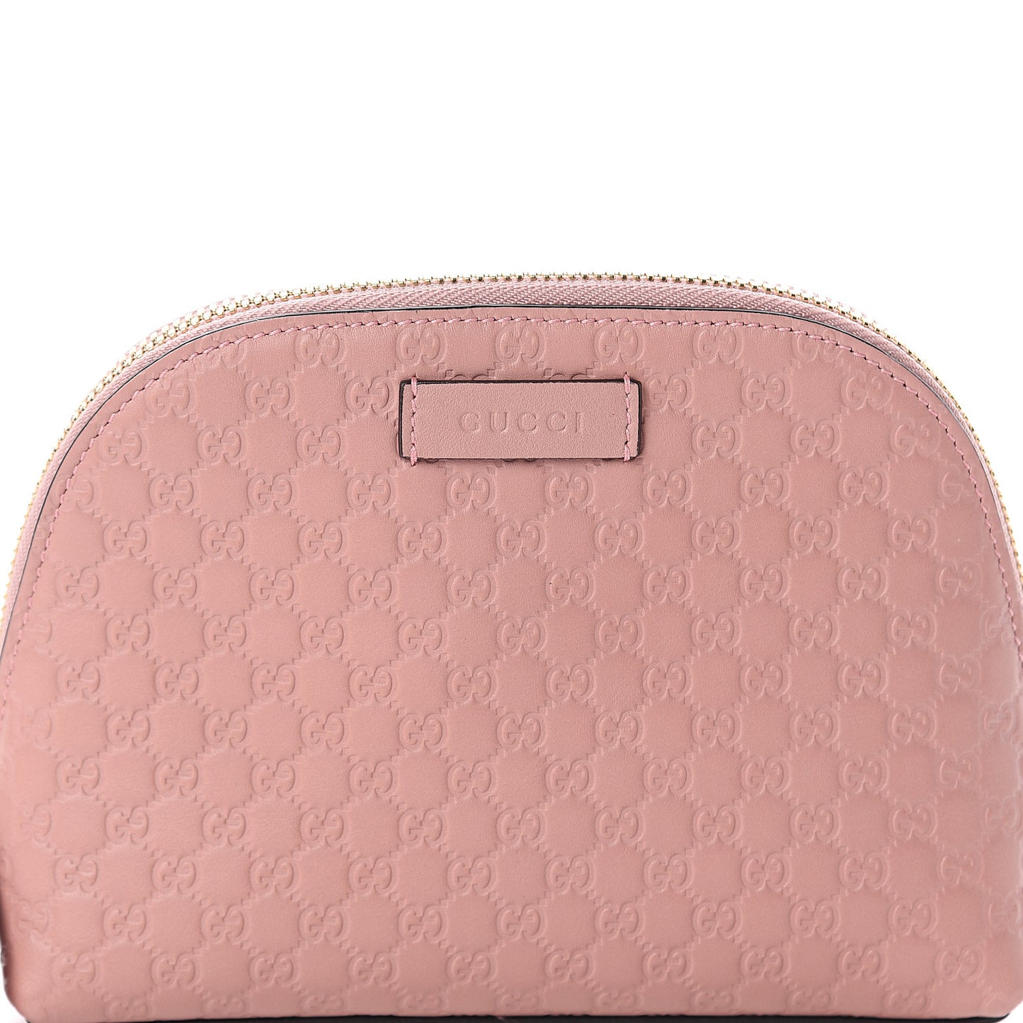 Microguccissima GG Pouch Cosmetic Case Soft Pink
