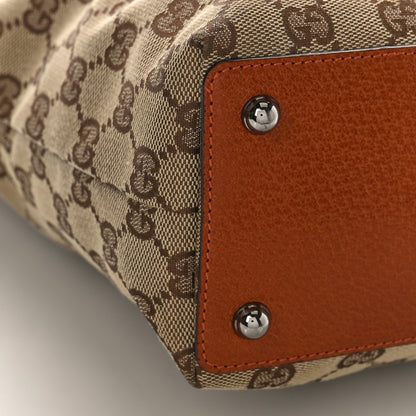 Gucci Monogram Small Eclipse Tote Orange 8 of 11