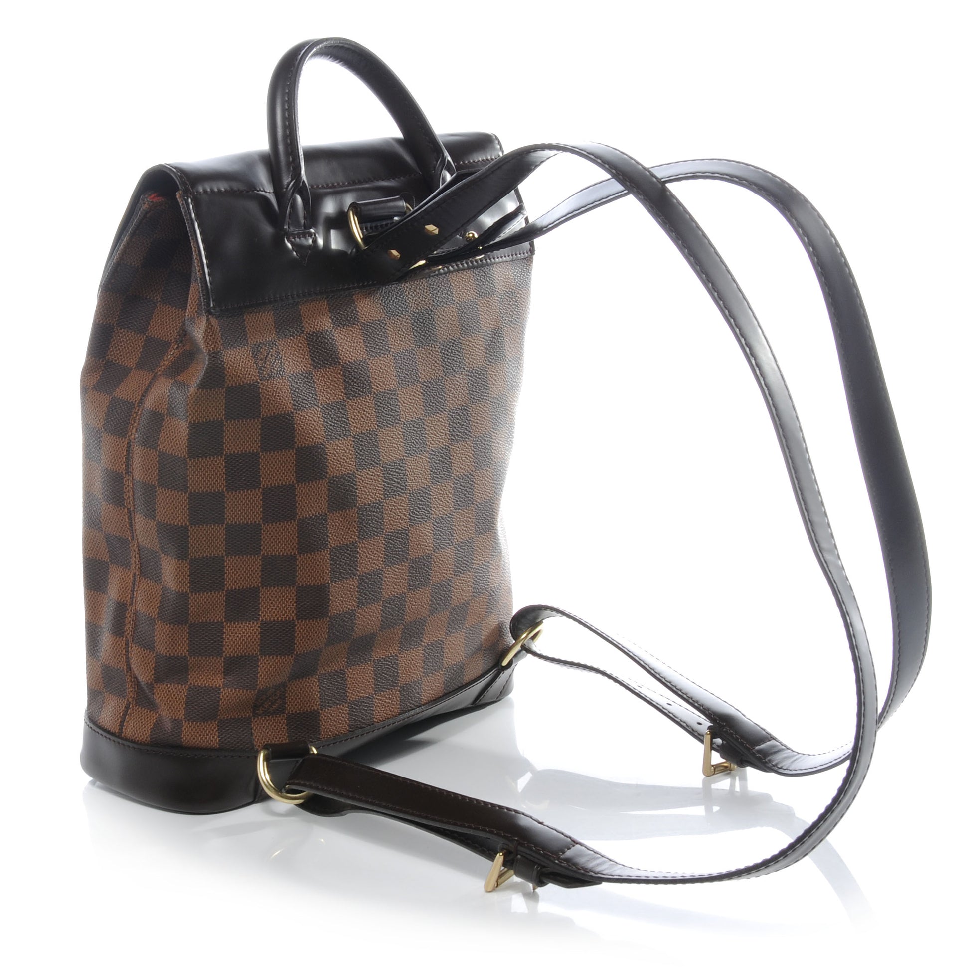 Louis Vuitton Damier Ebene Soho Backpack 3 of 7