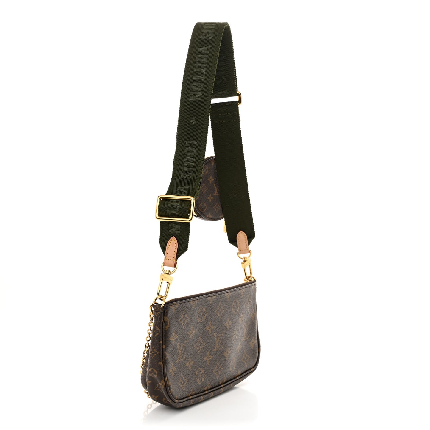 Monogram Multi Pochette Accessories Kaki