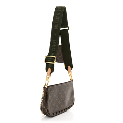 Louis Vuitton Monogram Multi Pochette Accessories Kaki 3 of 12