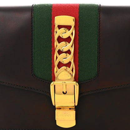 Gucci Calfskin Sylvie Belt Bag 95 38 Black 8 of 10