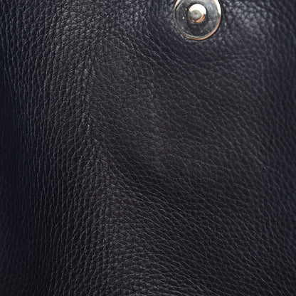 Gucci Pebbled Calfskin Medium Soho Clutch Black 8 of 12