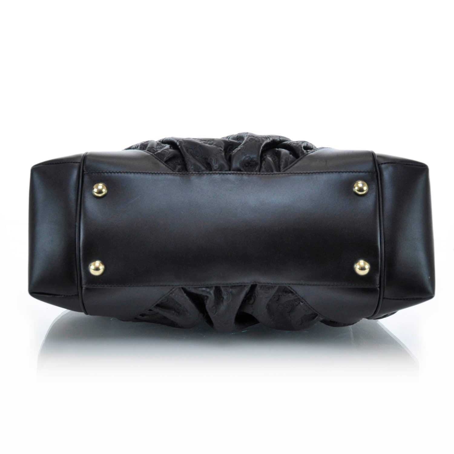 Gucci Guccissima Full Moon Tote Black 5 of 10