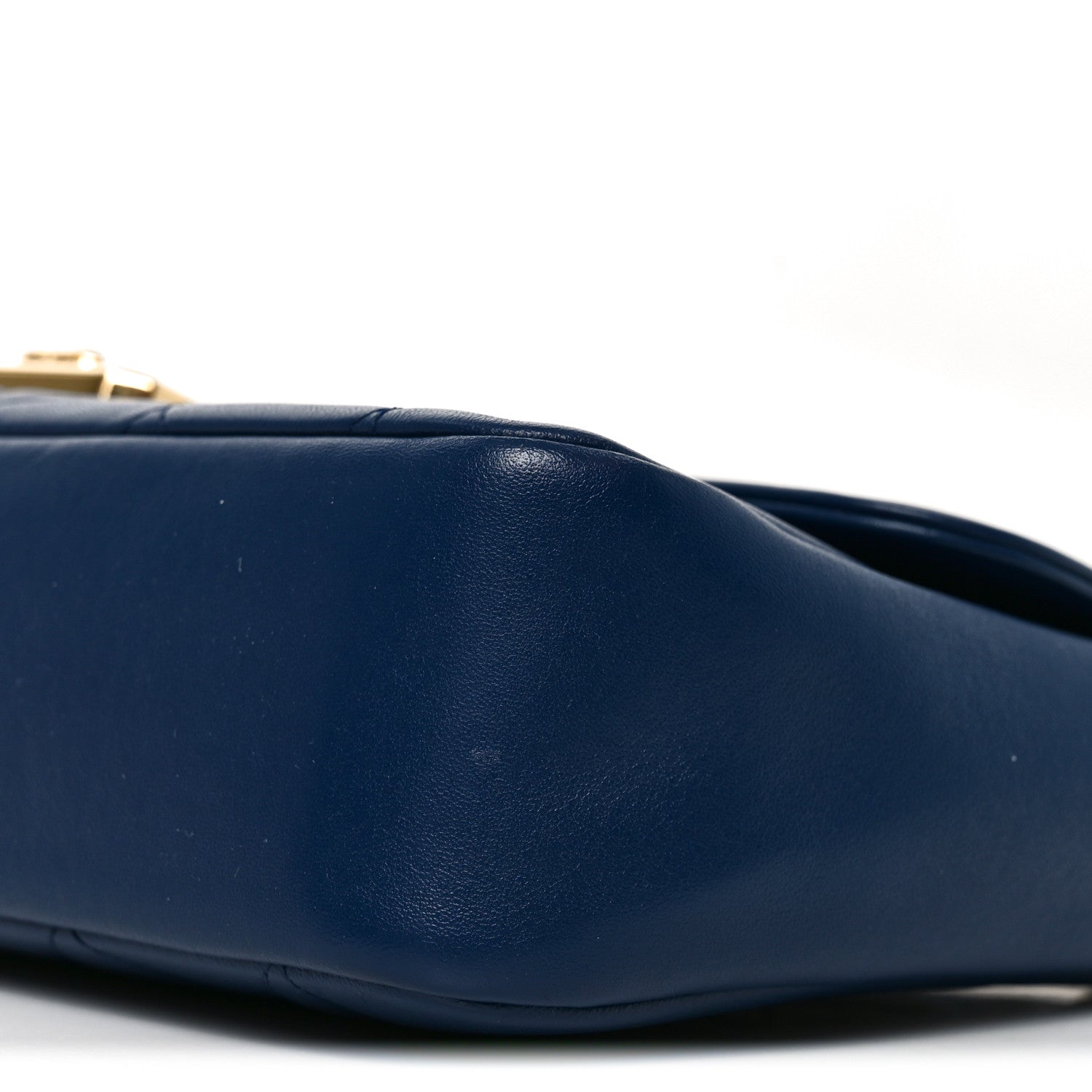 Chanel Lambskin Quilted Large Chic With Me Flap Navy 9 of 9