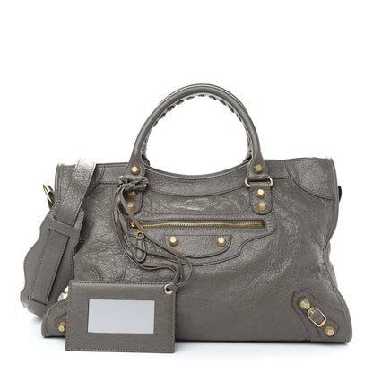 Balenciaga Agneau Giant 12 Gold Hardware City Beige Liege 1 of 9