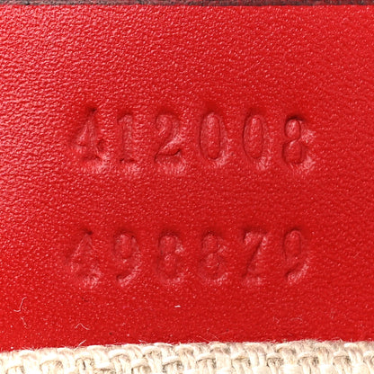 Gucci Calfskin Web Small Webby Bee Shoulder Bag Red 7 of 13