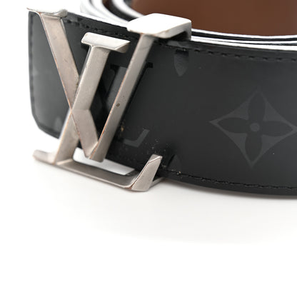Louis Vuitton Monogram Illusion 40mm LV Initiales Reversible Belt 110 44 Black 7 of 9