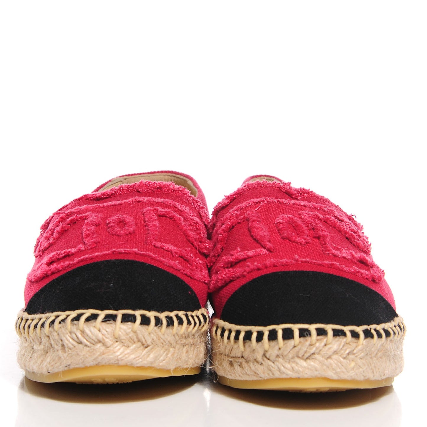 Toile CC Espadrilles 38 Red Black