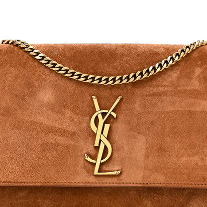 Saint Laurent Suede Small Monogram Kate Satchel Macaron 8 of 10